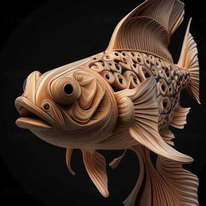 3D model Lalius fish (STL)